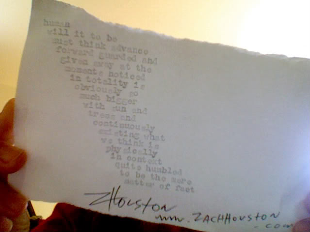 zach poem