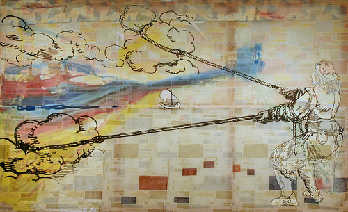 Hope is: Wanting to Pull Clouds by Sigmar Polke