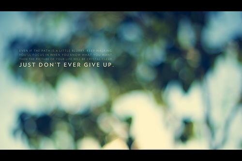 #60 - Don't Give Up by John Nolan
